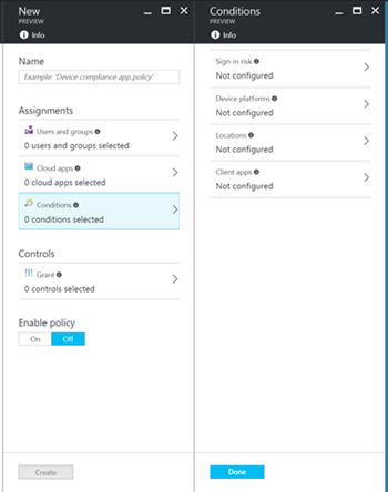 Risk Based Conditional Access