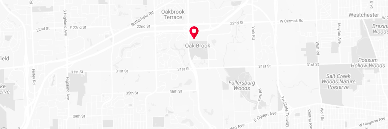 Map of Oak Brook